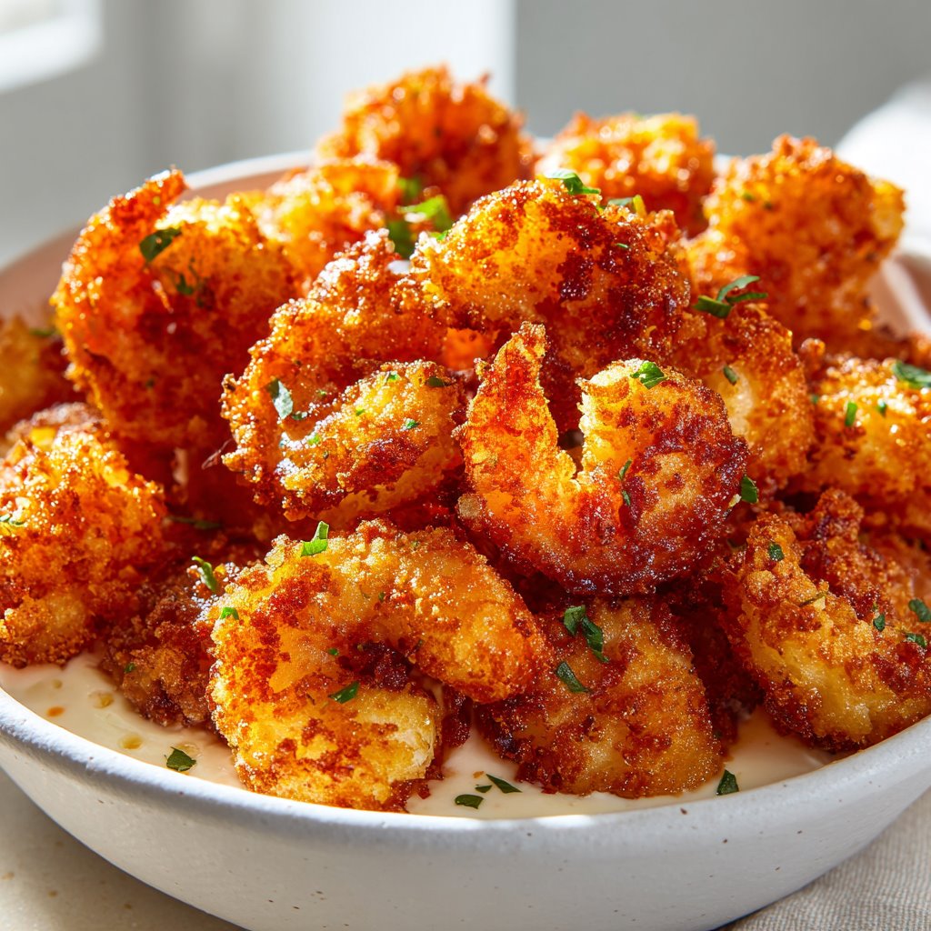 Crispy Popcorn Shrimp – Extra Crispy Snack