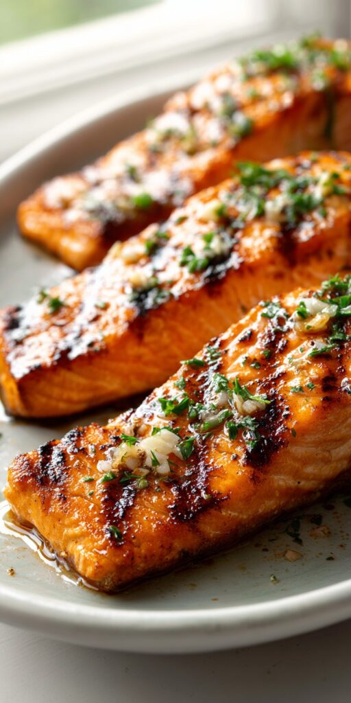 Marinated Grilled Salmon – Juicy Flavor Packed